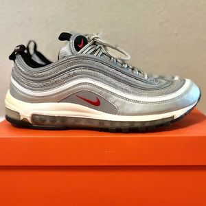 Nike Air Max ‘97 (2015/2016) - White/Silver/Red - Size 10.5 *RARE*